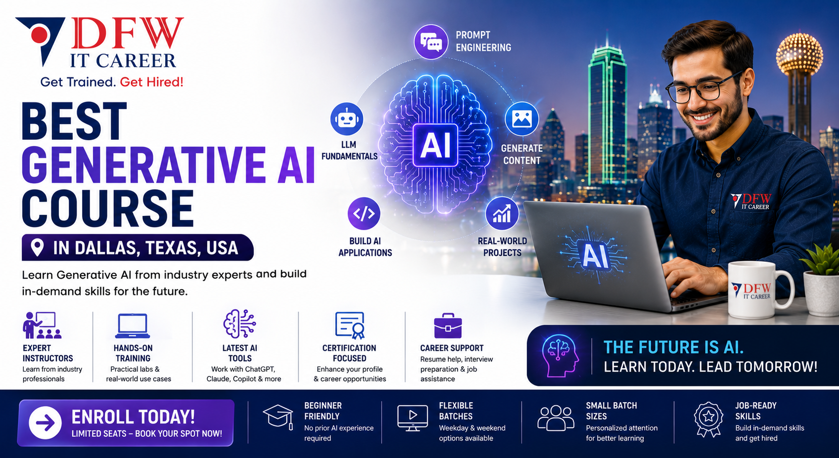 Best Generative AI Course in Dallas, Texas, USA